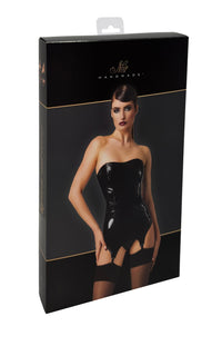 F381 Dominae Venom Corset-belt black - 3XL-7