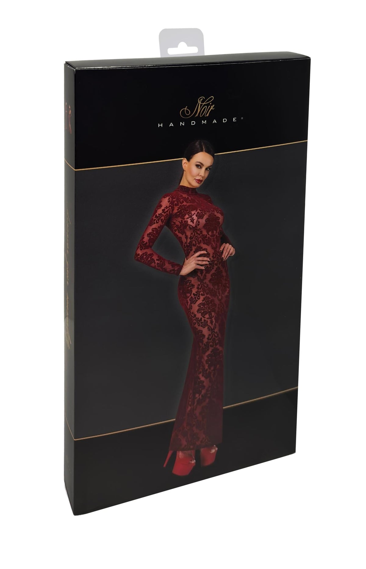 F383 Kink Royal gown/long dress red - 3XL-7