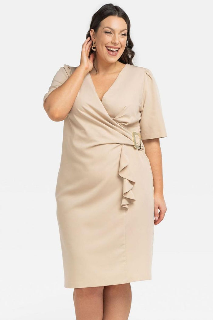 Plus size dress model 196891 Karko