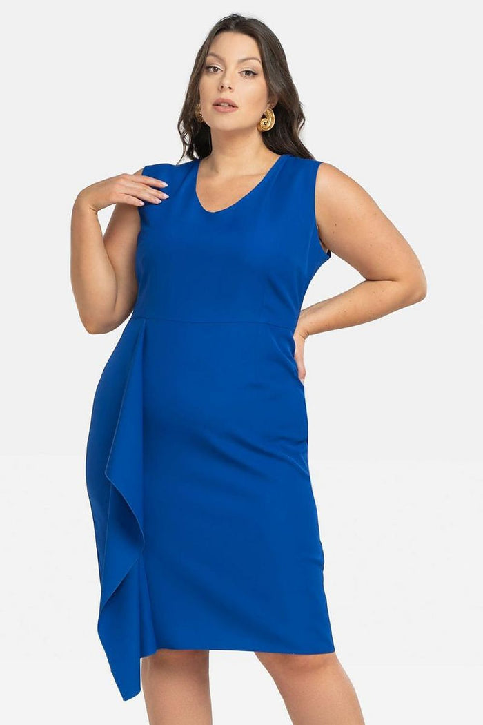 Plus size dress model 197781 Karko