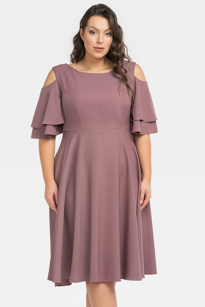 Plus size dress model 198329 Karko