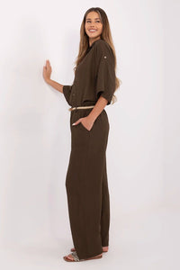  Women trousers model 214059 Italy Moda 