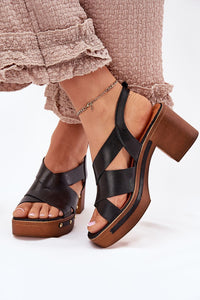  Heel sandals model 214744 Step in style 