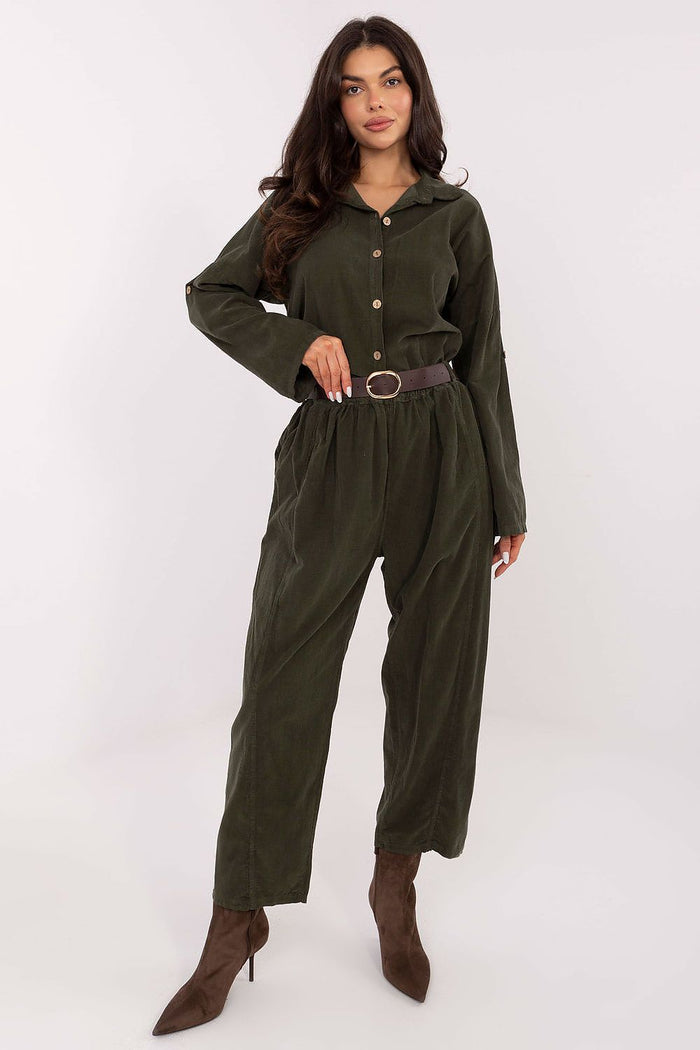  Women trousers model 220817 Italy Moda 