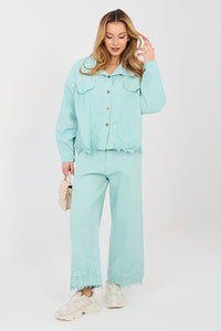  Denim jacket model 223945 Rue Paris 