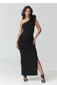  Long dress model 228320 Makadamia 