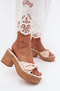  Heeled sandals model 228984 Step in style 