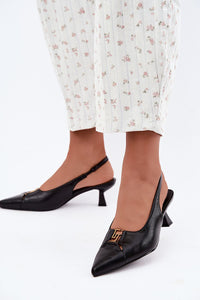  Block heel pumps model 230718 Step in style 