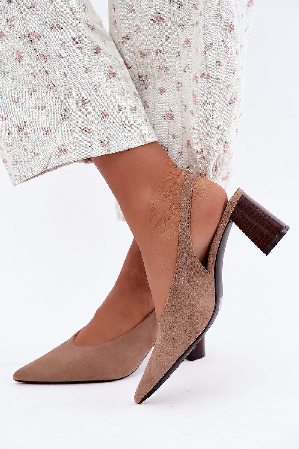  Block heel pumps model 230730 Step in style 