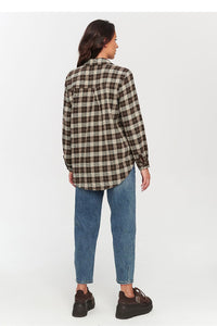  Long sleeve shirt model 231012 Makadamia 