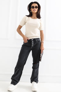  Short sleeve sweater model 232577 Factory Price 